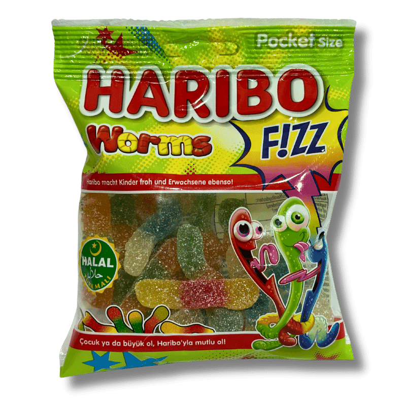 - Haribo Worms FIZZ -