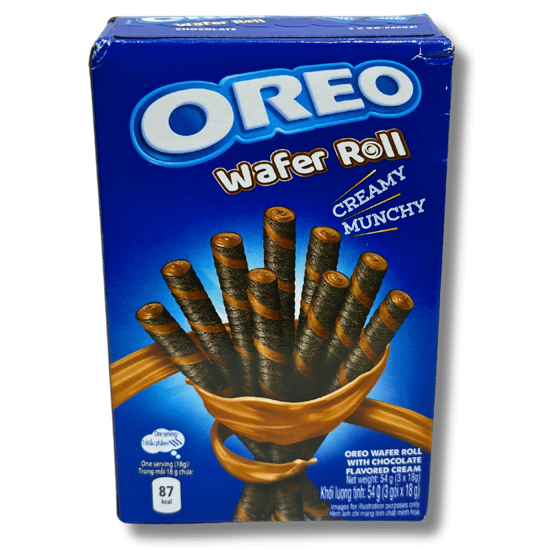 - Oreo Wafer Roll Creamy Crunchy Chocolate -
