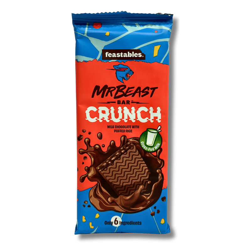 - MrBeast Bar Chocolate Crunch -