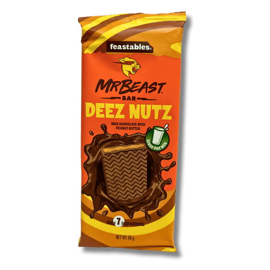 - MrBeast Bar Chocolate Deez Nutz -