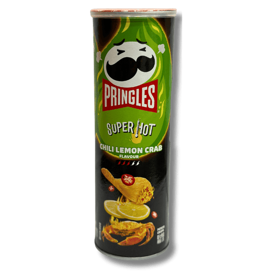 - Pringles Chips Super Hot Chilli Lemon Crab -