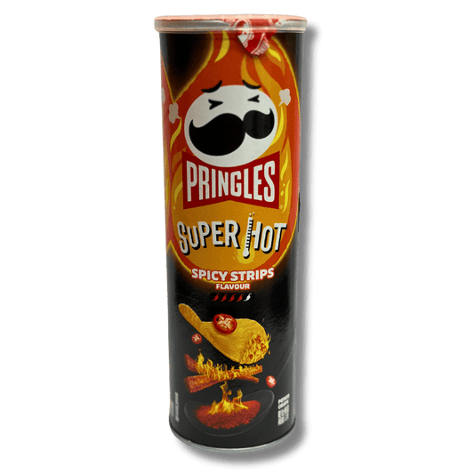 - Pringles Chips Super Hot Spicy Strips -